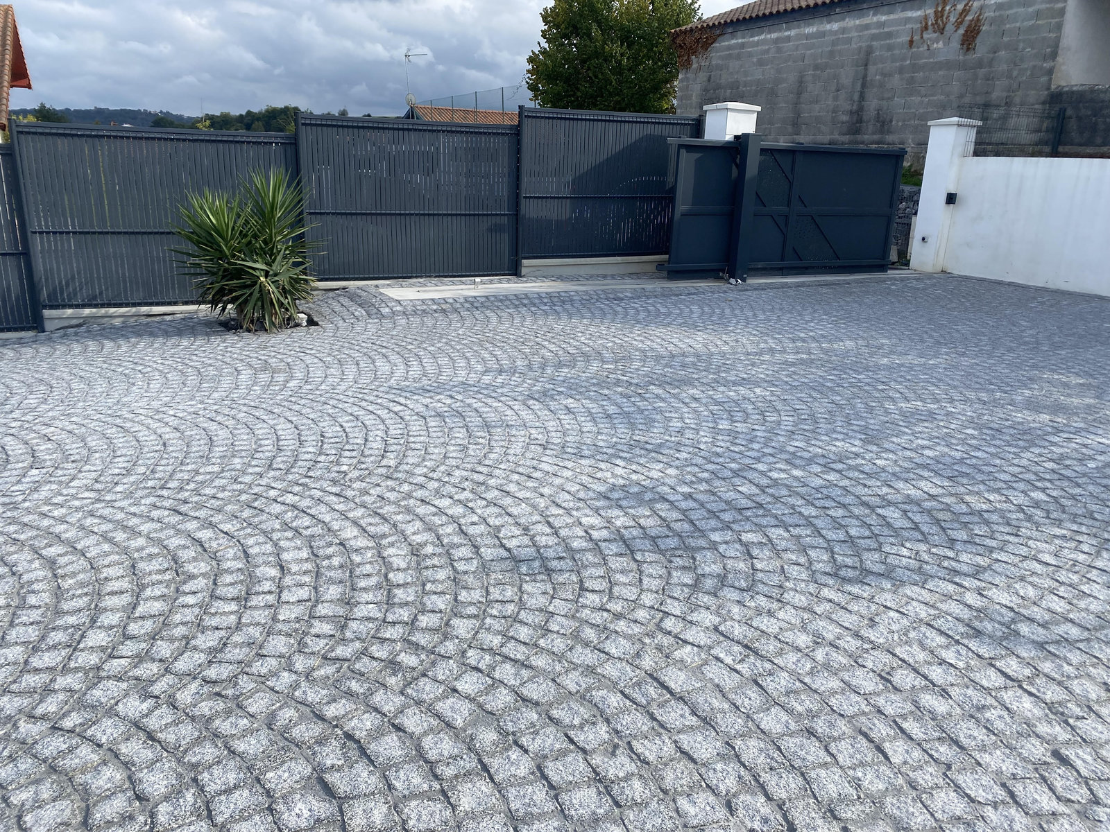 Allée en brique Biarritz