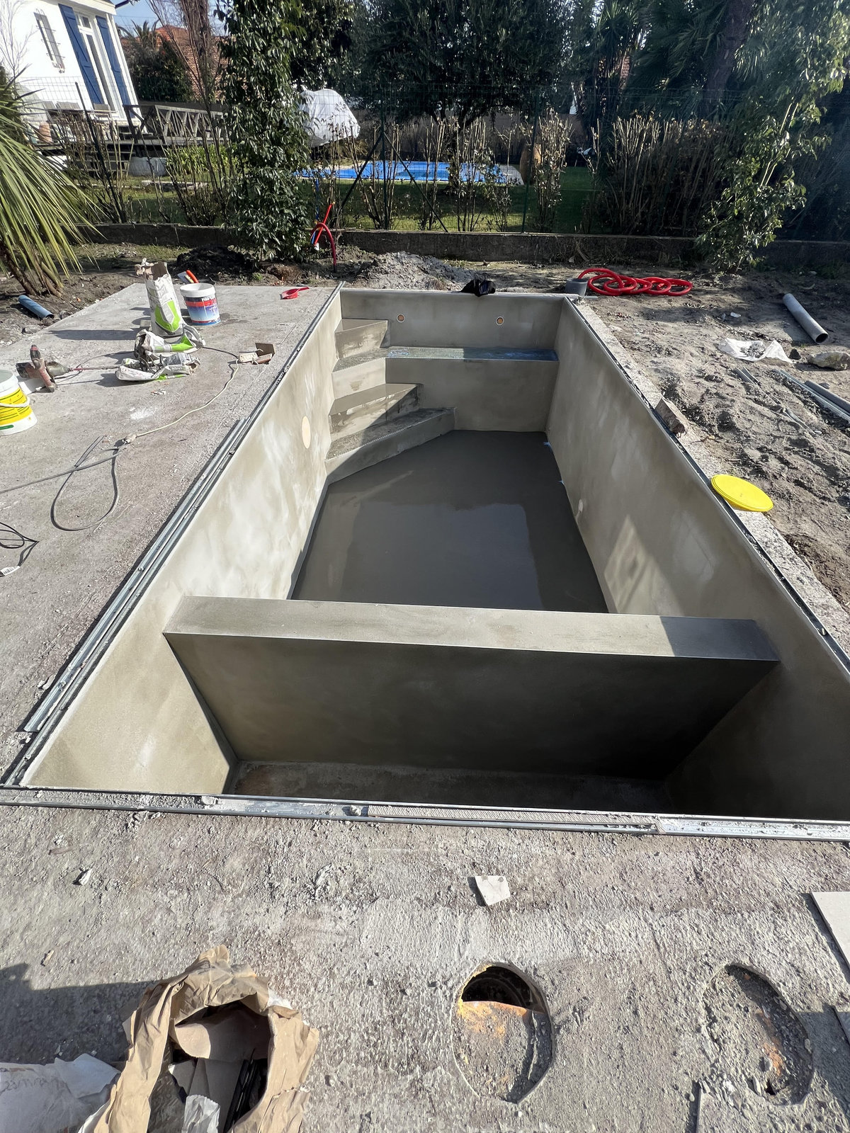 Maçonnerie piscine Bayonne